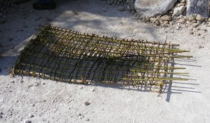 25 April 2013 Chalk sieve ready for action