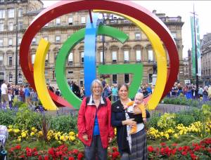 J M & E logo reversed