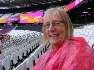 Me at World Athletics 2017 5 August 2017