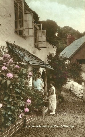 Independent Street Flossie Harris on right