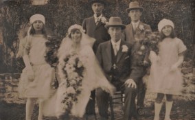 Walter Daniel and Violet Braund Wedding